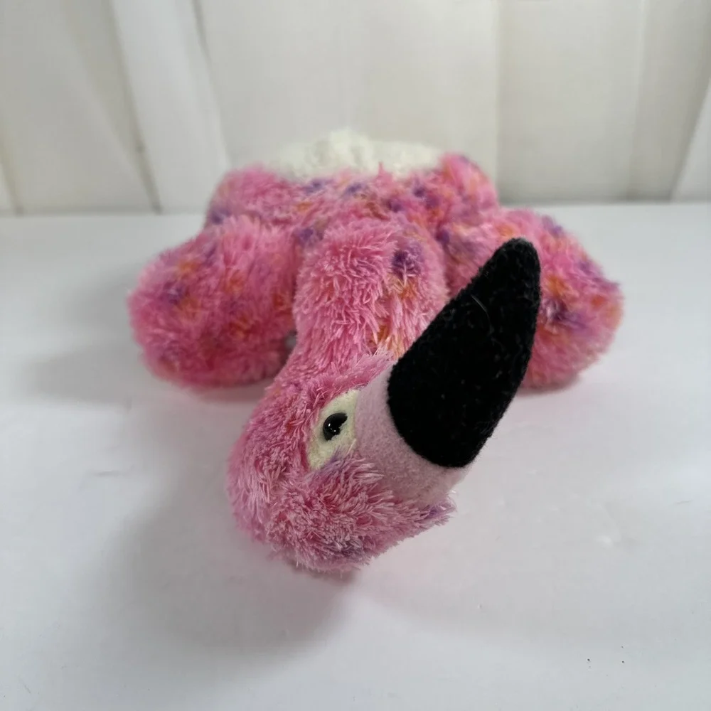 Fiesta Toys Pink Flamingo Inches My Bird Stuffed Animal Plush Pet 9.5